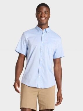 Goodfellow & Co Men's Comfort Wear Short Sleeve Shirt. Sz XXL.